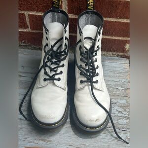 White Doc Martens